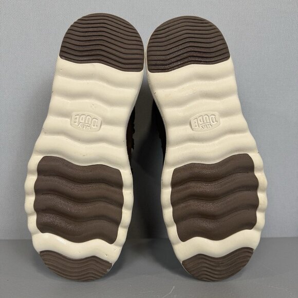 Hey Dudes Reyes Boots Women 10 Cocoa Brown Leather Slip On Pull Tab Ankle Bootie - Picture 7 of 10